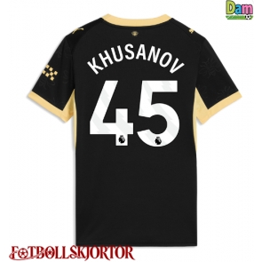 Manchester City Abdukodir Khusanov #45 Bortatröja Dam 2026-27 Kortärmad